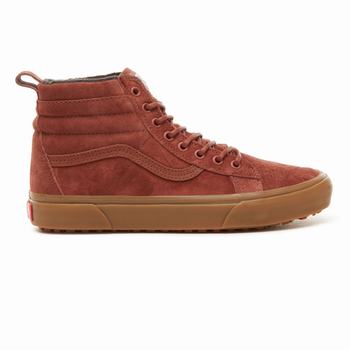 Damske Zimne Topanky Vans Sk8-Hi MTE Sequoia/Gum VA18APXVQ